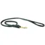 WeatherBeeta Medium Rolled Leather Dog Lead in Black
