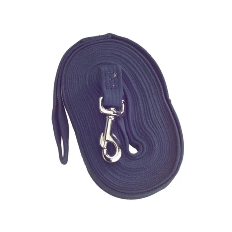 Kincade 9m Soft Feel Lunge Rein in Navy