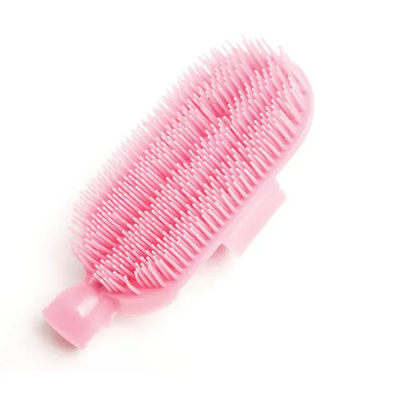 Roma Large Plastic Sarvis Curry Comb in Pink
