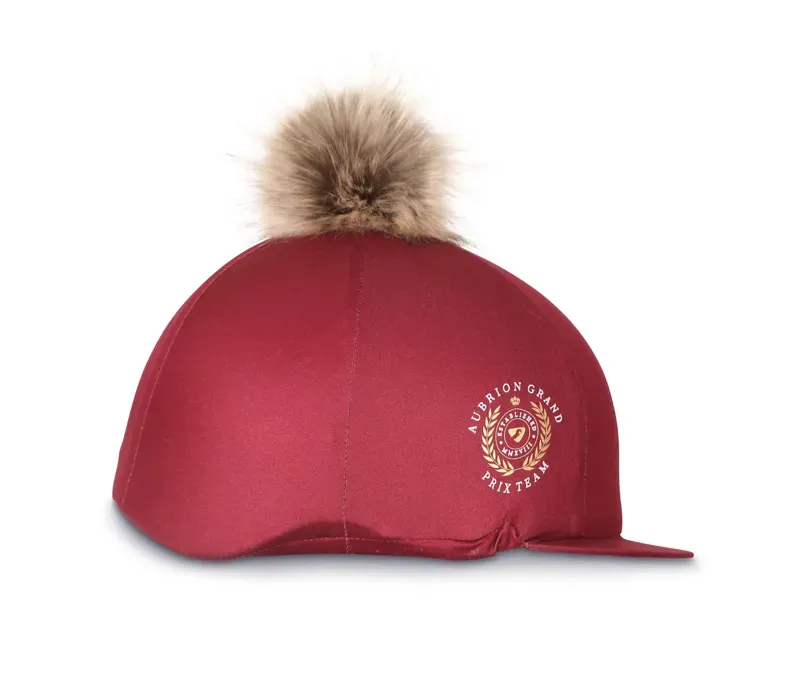 Aubrion One Size Team Hat Silk in Red