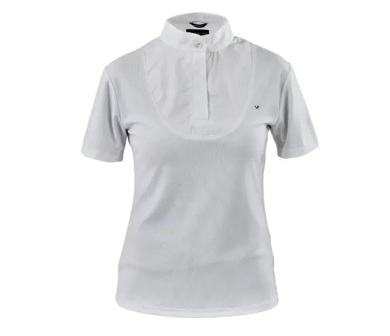 Aubrion Short Sleeve Stock Shirt in White