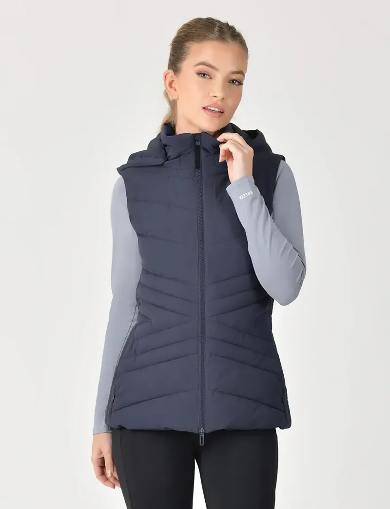 WeatherBeeta Ladies Insulated Gilet in Navy