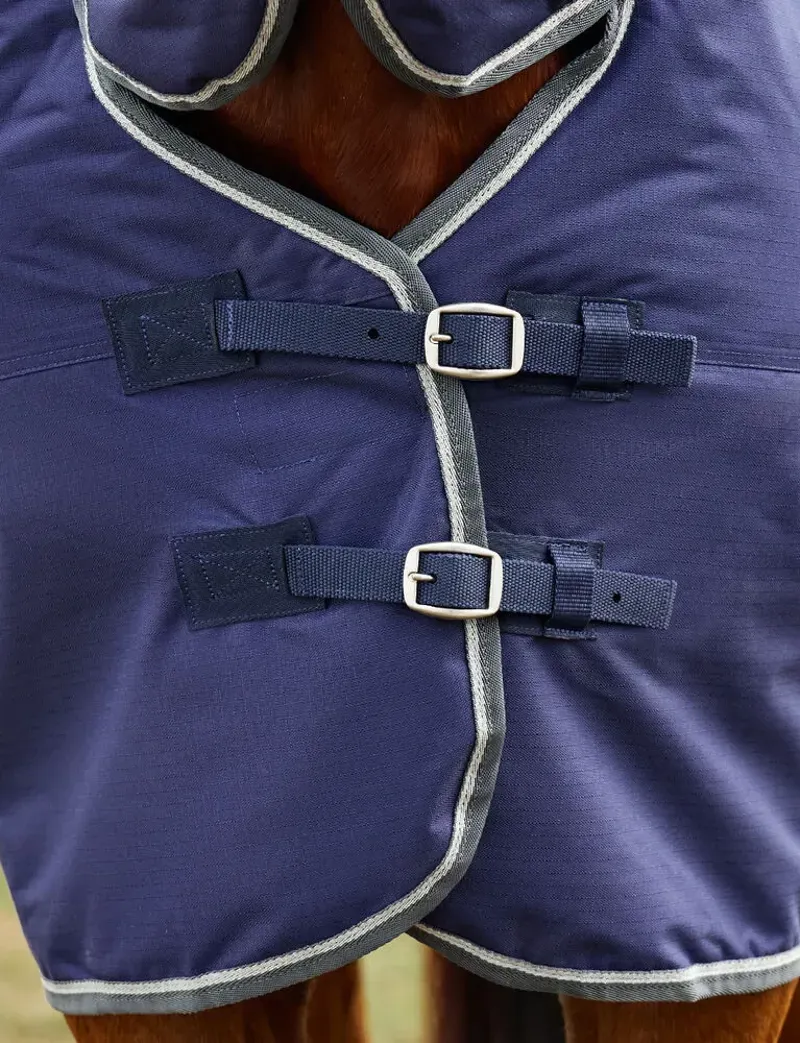 Weatherbeeta Comfitec Tyro Turnout Combo Neck 220G Navy/Charcoal 4'3-7