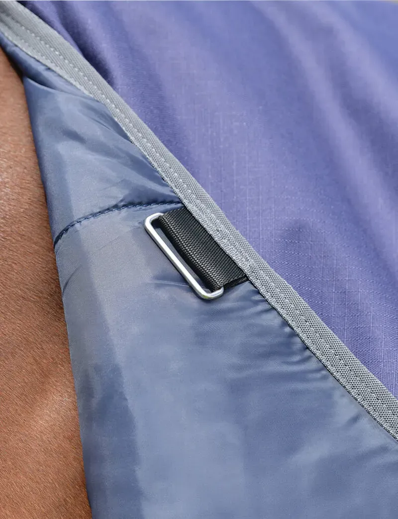 WeatherbeetaConfitec Tyro Turnout Combo Neck 50g Navy/Charcol 4'9-5