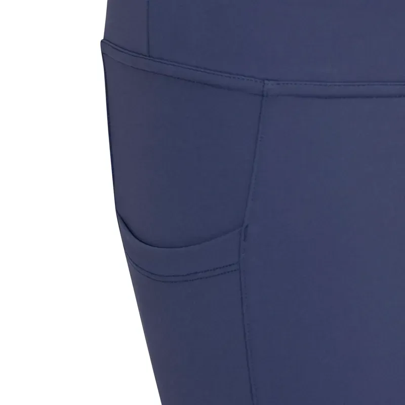 Aubrion Young Rider Equestrian Riding Tights in Midnight-6