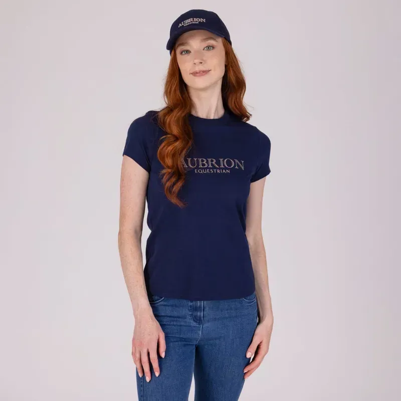 Aubrion Equestrian T-Shirt in Midnight