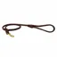 WeatherBeeta Medium Rolled Leather Dog Lead in Brown