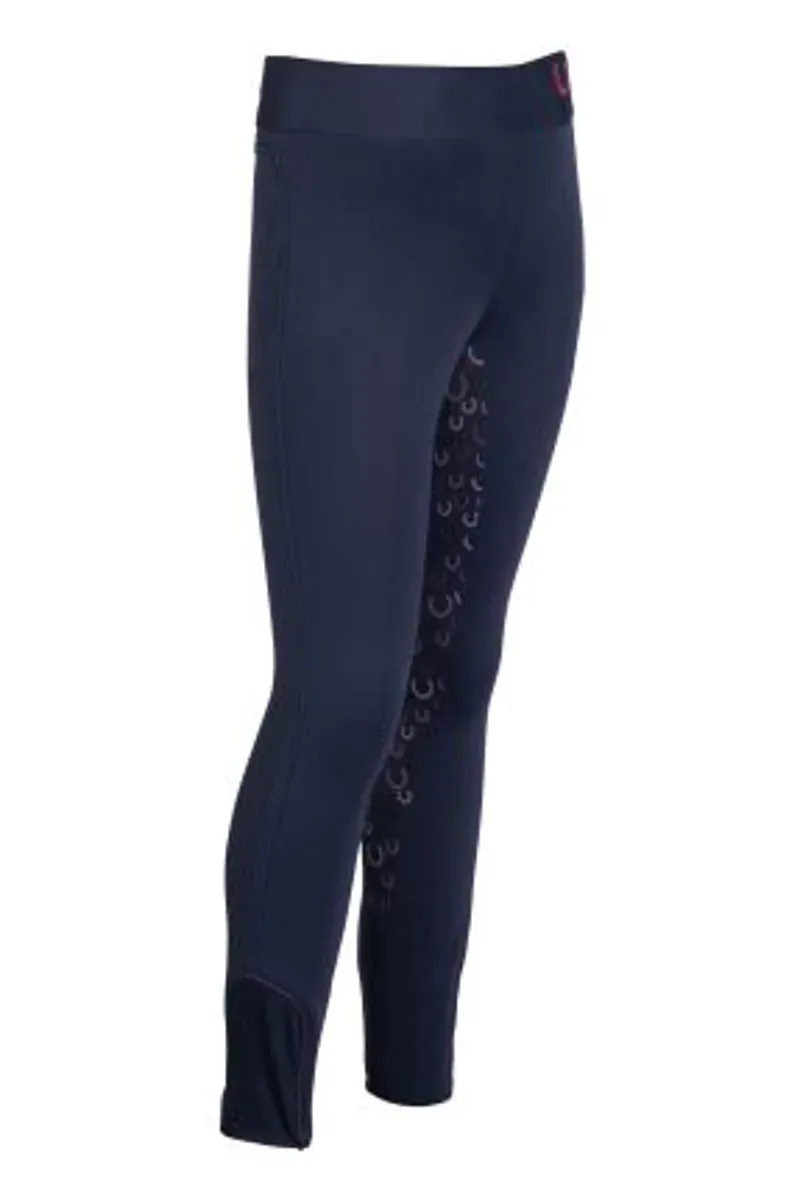 Alva-Riding Leggings Full Seat Deep Blue 6/7yr
