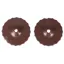 Hy Equestrian Pair Gel Bit Guards in Brown