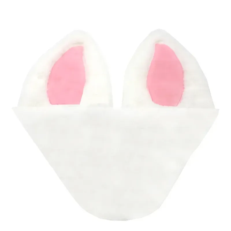 Bunny Rabbit Horse Ear Bonnet- White Pony/Cob