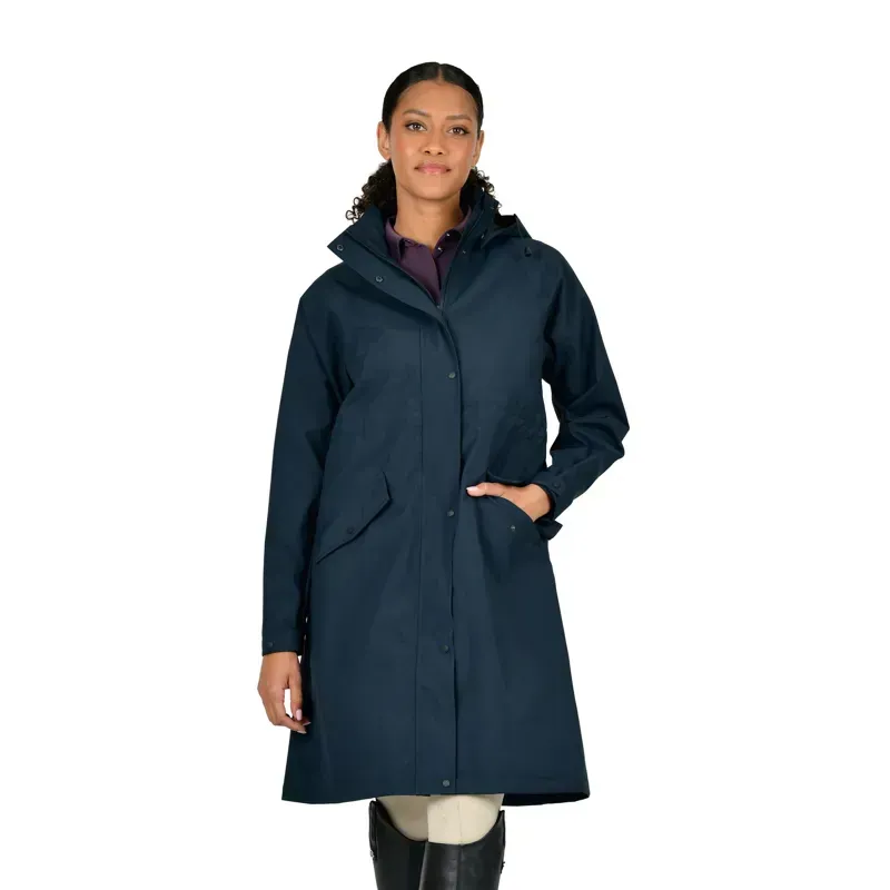 Dublin Rowan Waterproof Riding Coat Sky Captain Ladies XS