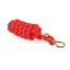 Shires One Size Plain Headcollar Lead Rope in Red