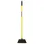 Red Gorilla Poly Yard Broom With Handle in Yellow