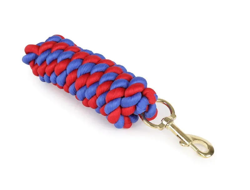 Shires Lead Rope in Royal/Red