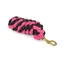 Shires Headcollar Lead Rope With Trigger Clip in Black/Fuchsia