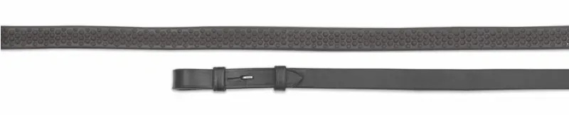 Velociti Aviemore Soft Rubber Grip Rein in Black