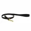WeatherBeeta Medium Leather Dog Lead in Black