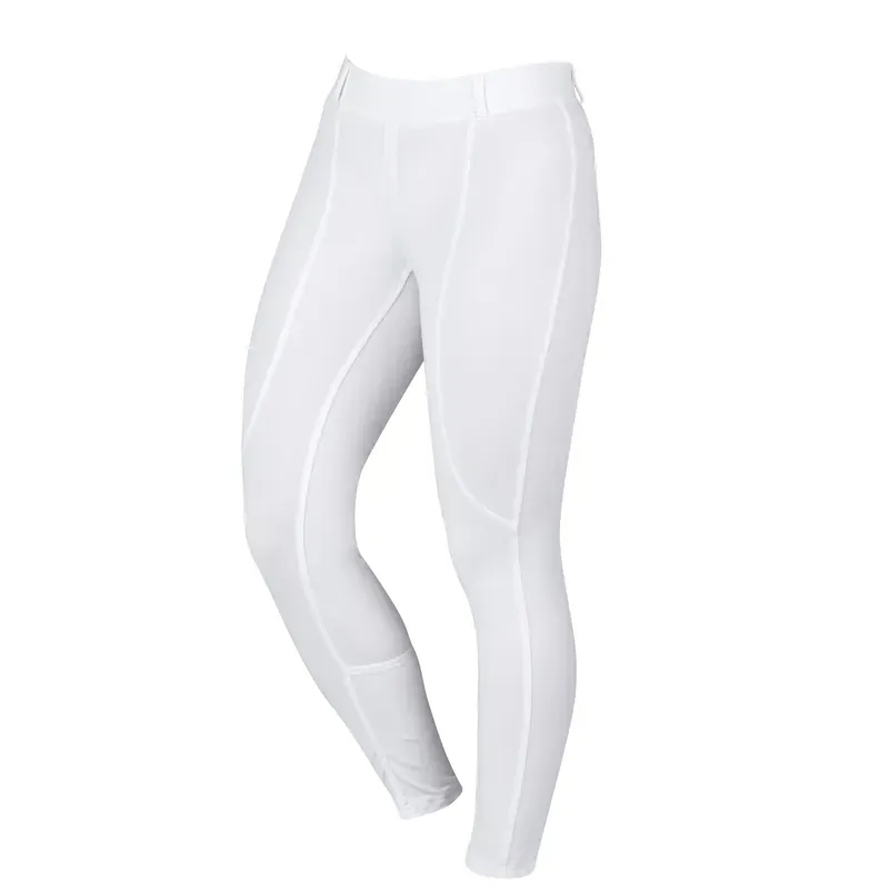 Dublin Ladies Performance Cool-It Gel Riding Tights in White