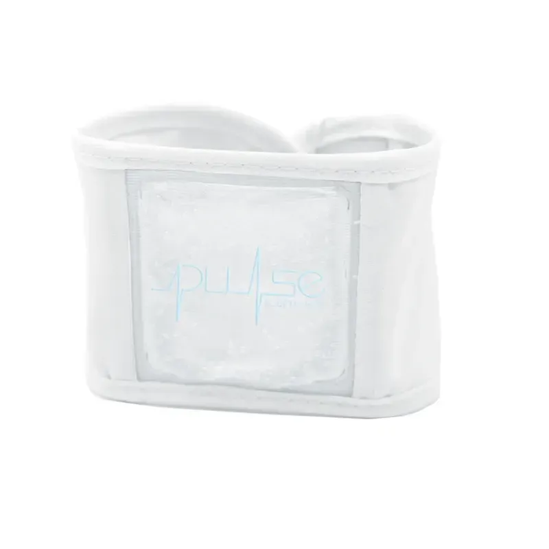 Equetech Pair Pulse Wrist Icebands in White