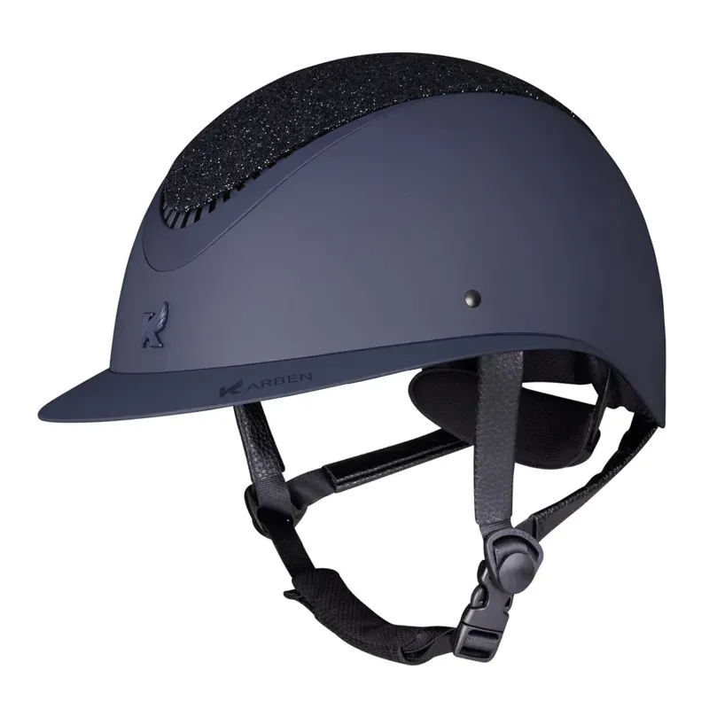 Karben 52-54cm Lia Riding Hat in Navy-3