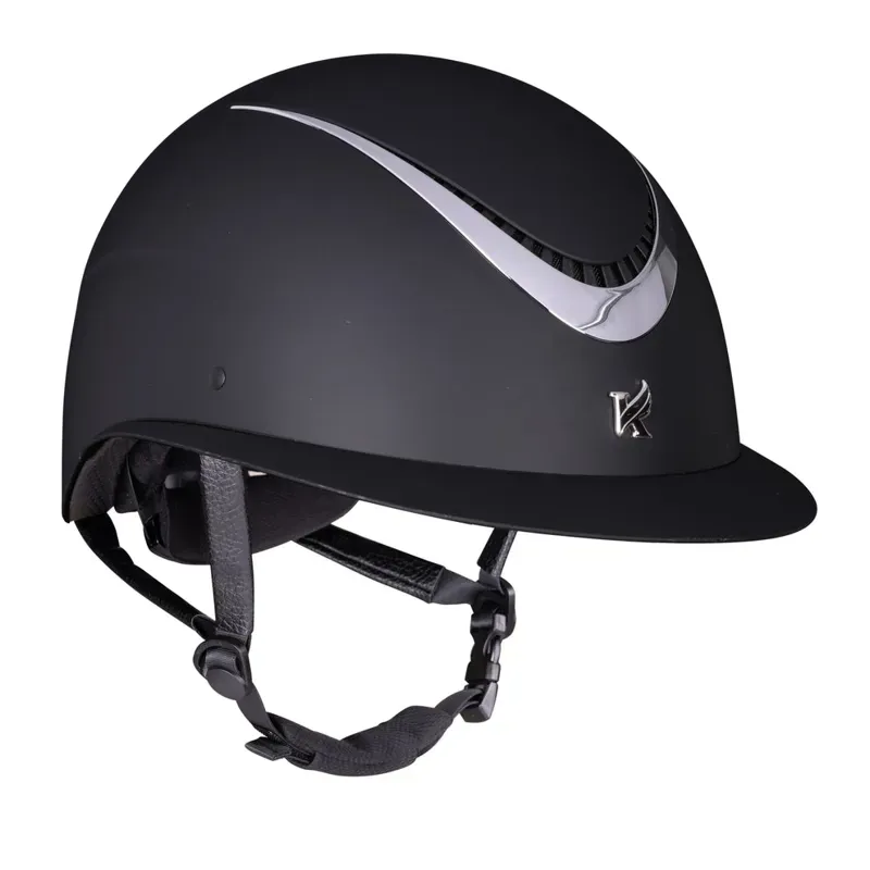 Karben 52-54cm Elisa Riding Hat in Black/Silver-1