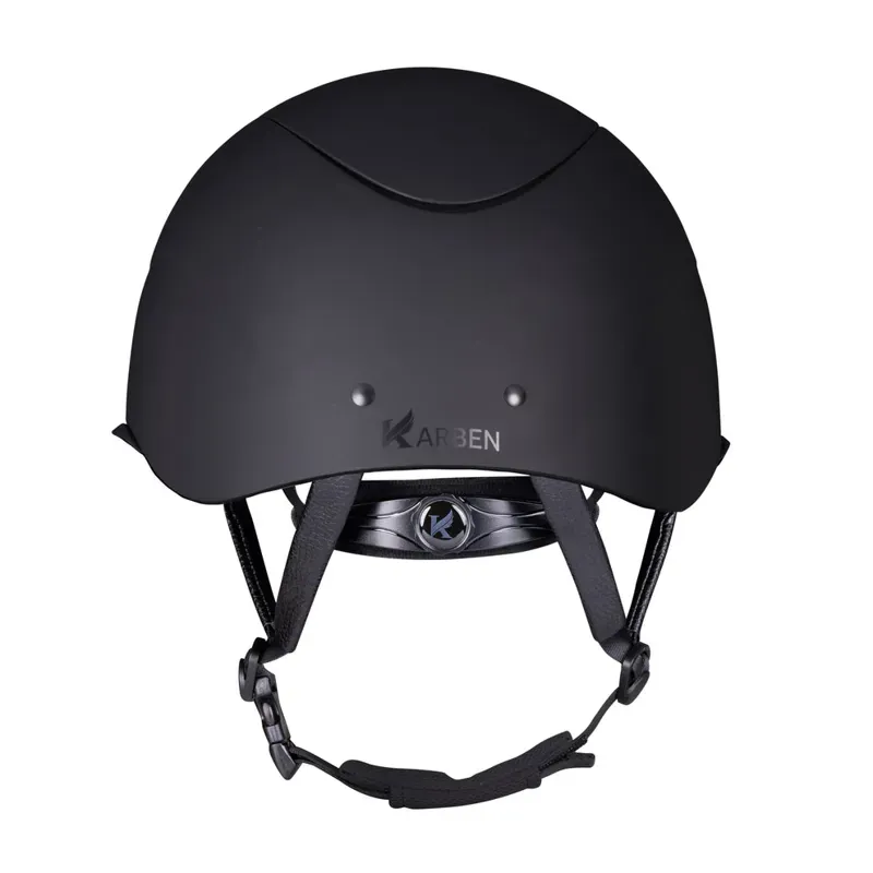 Karben 52-54cm Elisa Riding Hat in Black/Silver-2
