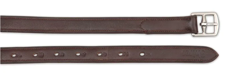 Shires Blenheim Non Stretch Stirrup Leathers In Brown