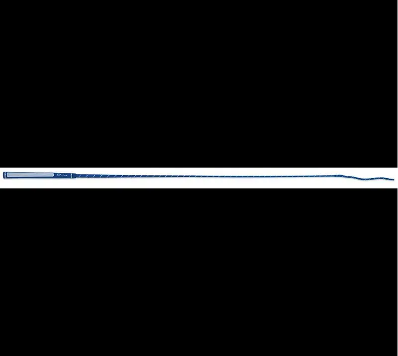Shires 40.5 Inch Rainbow Schooling Whip In Blue