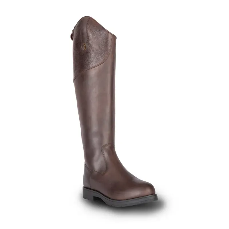 Moretta Ventura Winter Riding Boots in Dark Brown-1