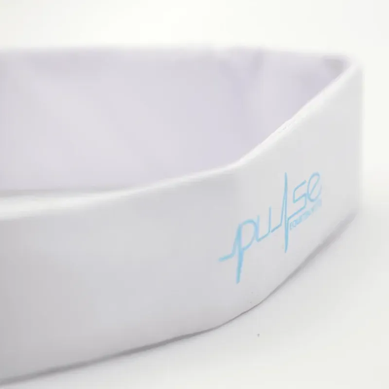 Equetech One Size Pulse Neck Iceband in White-2