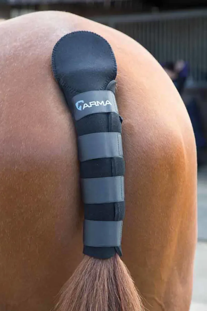 Shires ARMA One Size Neoprene Tail Guard In Black