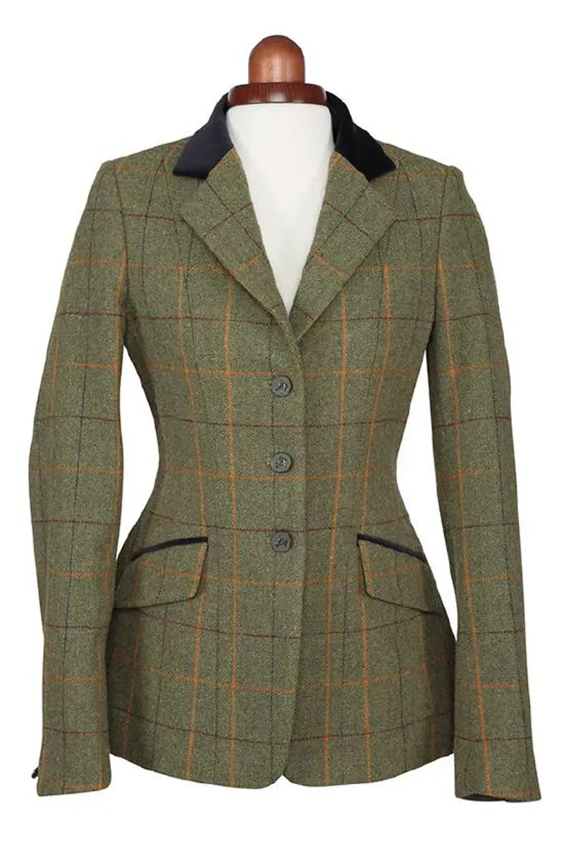 Aubrion Childrens Saratoga Jacket in Green