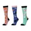 Dublin Childs One Size 3 Pack Socks in Aquatica