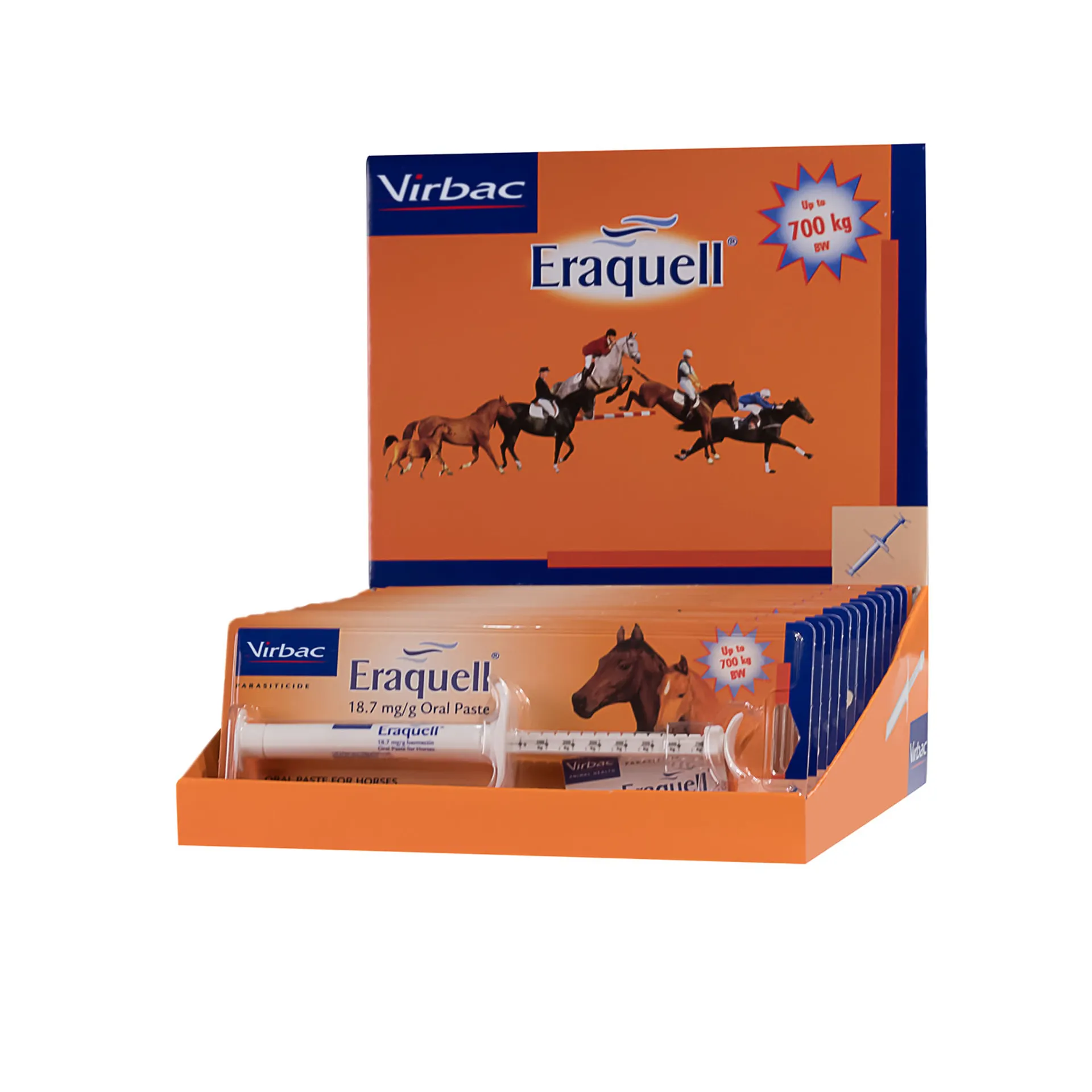 Virbac Eraquell Horse Wormer 12 Syringe