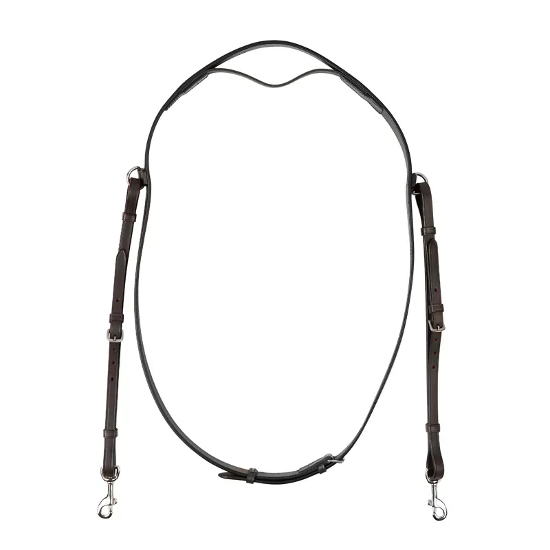 Dublin Brown Neck Strap with Attachment Horse