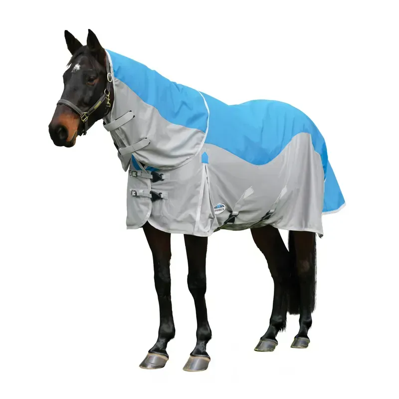 WB Dual Shield Detatch-a-Neck Blue/Grey 5'6