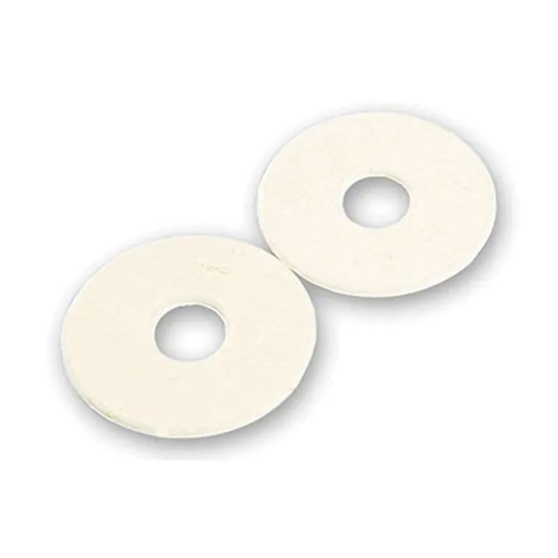 Korsteel Rubber Bit Guards Pair in White