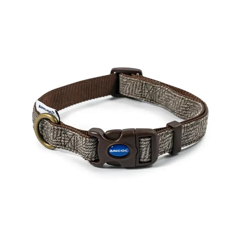 Country Check Collar Adjustable