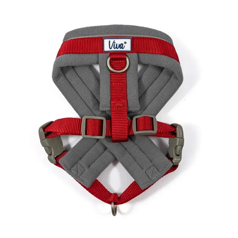 Ancol Medium 41 - 53cm Viva Padded Harness in Red
