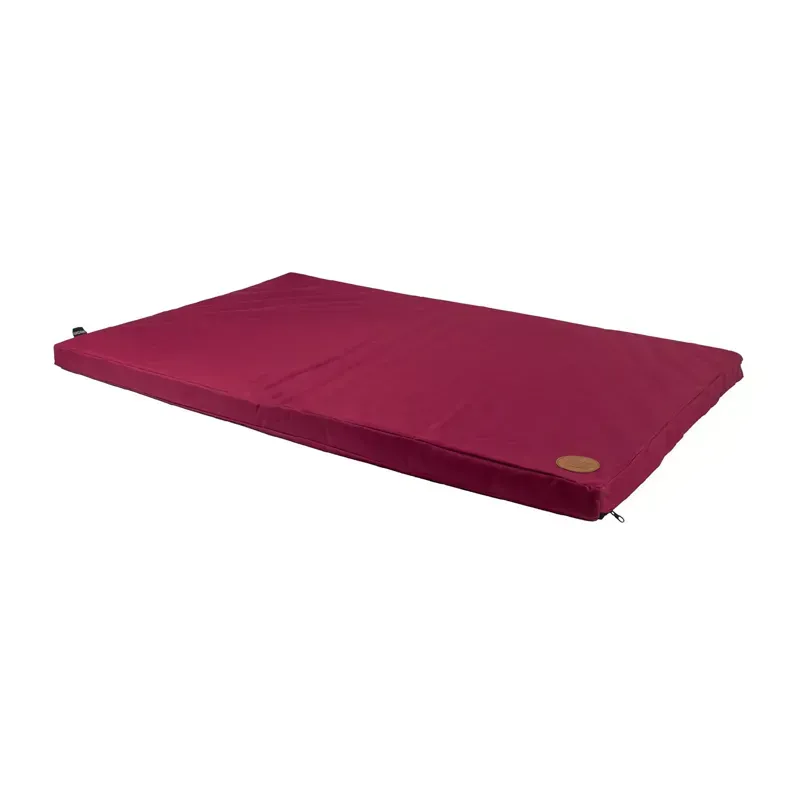 Ancol XX-Large 122 X 76 cm Sleepy Paws Waterproof Flat Pad in Burgundy