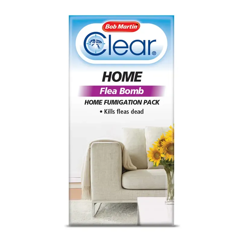 Bob Martin Clear Home Flea Bomb in White