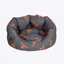 Danish Design 35 inch Bramblehorn Deluxe Slumber Bed in Navy/Brown