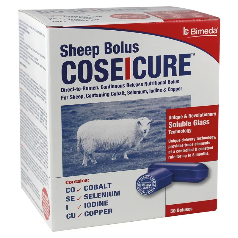 Bimeda CoseIcure Sheep Bolus - 50-pack