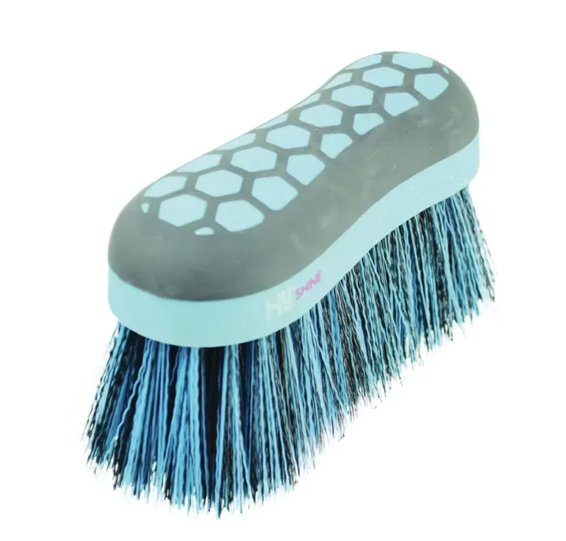 Hy Shine Glitter Dandy Flick Brush in Navy/Blue