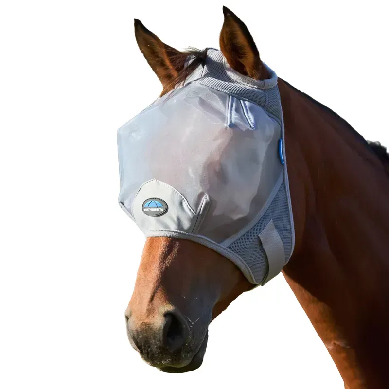 Weatherbeeta Comfitec Fine Mesh Fly Mask Grey Small