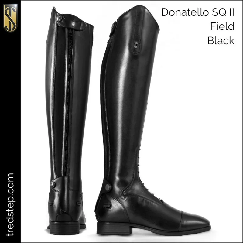 Tredstep Donatello SQII Tall Field Boot Black-1