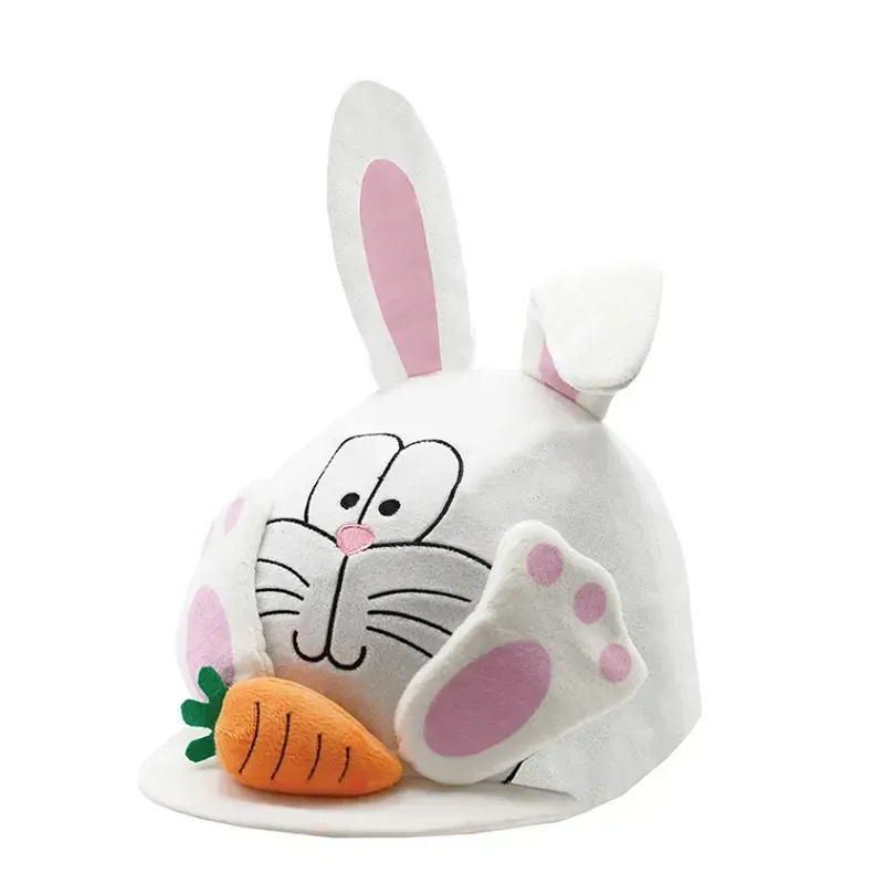 Equetech Childs Flopsy Bunny Hat Silk in White