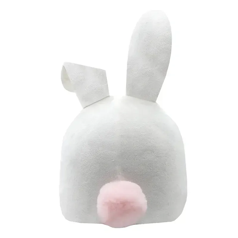Equetech Childs Flopsy Bunny Hat Silk in White-1