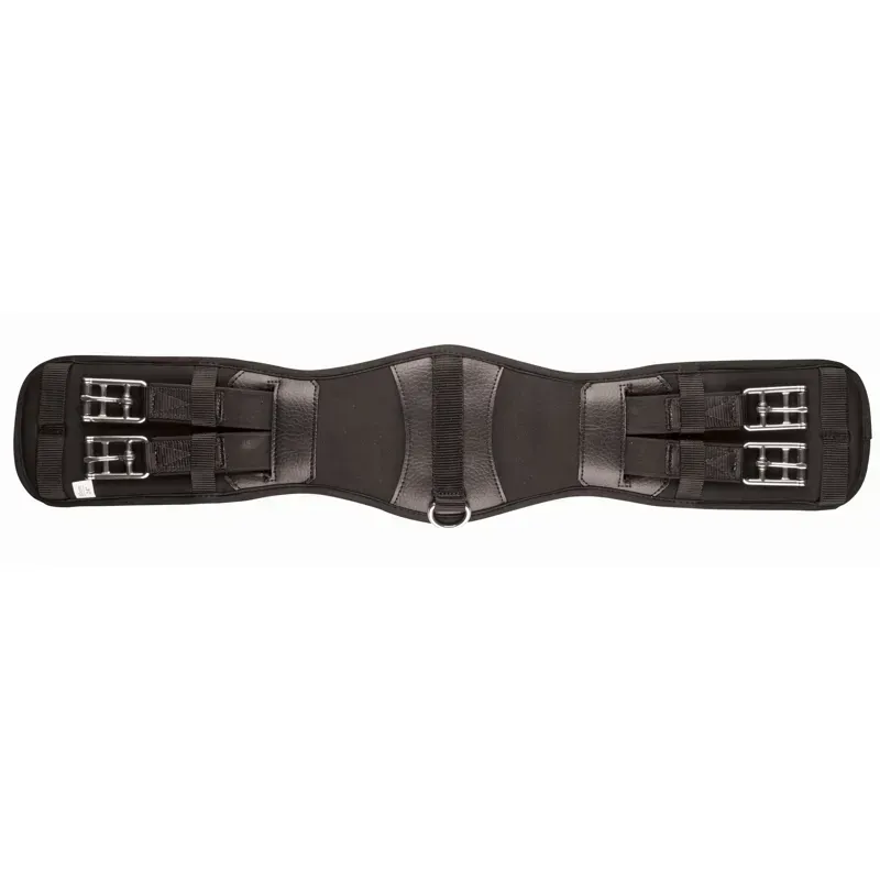 Collegiate Memory Foam Dressage Girth Black 60cm/24