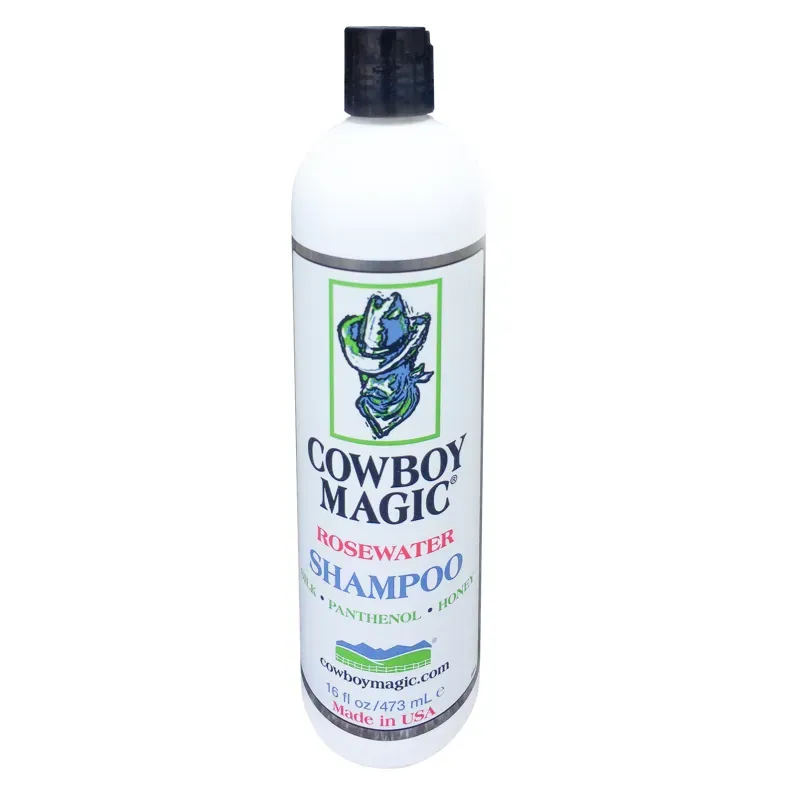 Cowboy Magic Rosewater Shampoo in White
